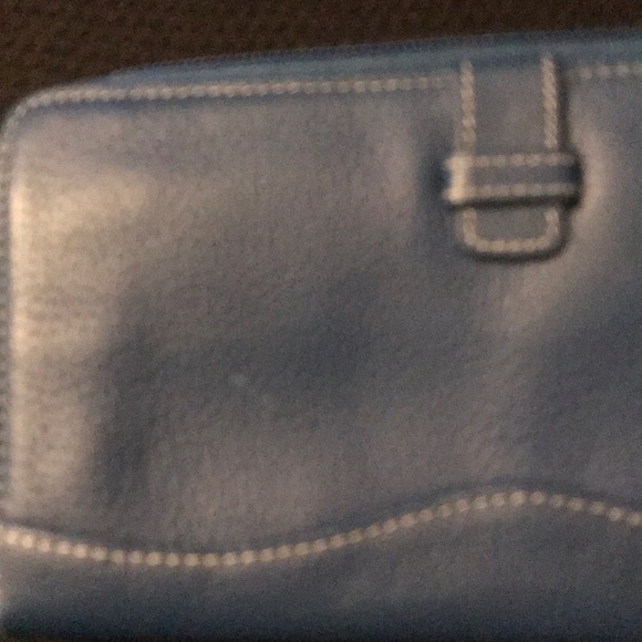 Tignanello Blue Leather Wallet - Picture 5 of 5